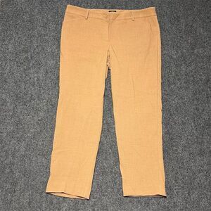 Talbots Women's XL Beige Ankle Pants Straight Leg Casual Solid